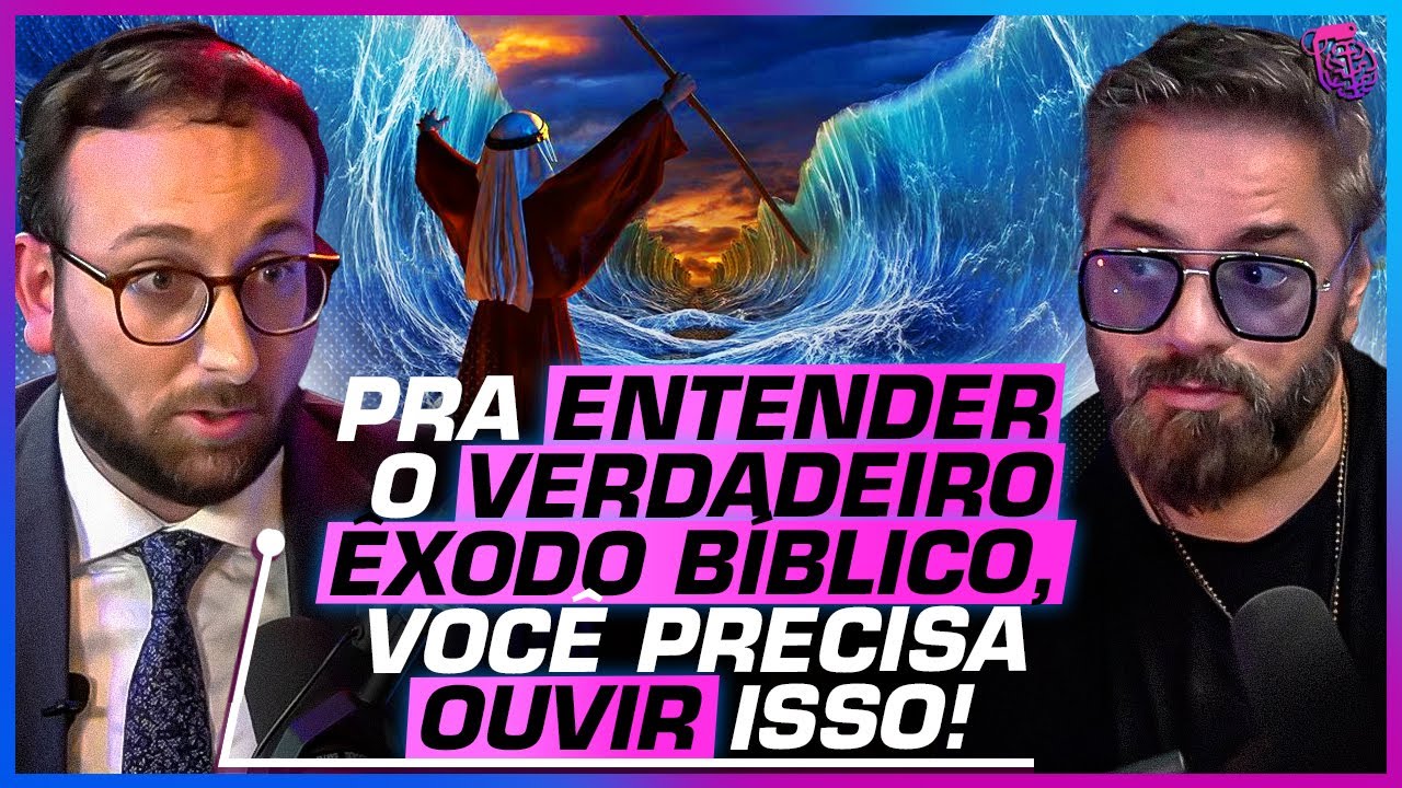LINHA do TEMPO COMPLETA para entender o ÊXODO BÍBLICO - LUIZ SAYÃO E RAV SANY SONNENREICH