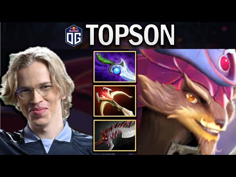 OG.TOPSON PANGOLIER WITH DAEDALUS-DIFFUSAL - DOTA 2 7.29 GAMEPLAY