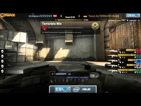 UNKNOWN vs. ALTERNATE | Viertelfinale, EMS One Qualifier Germany 2014 | de_dust2 Map 1