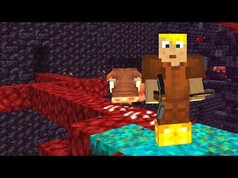 Minecraft im NETHER Durchspielen Challenge! - Minecraft 1.16 Nether Update Challenge #01