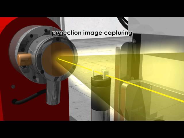 CT1000 CT/X-RAY system with high resolution setup.