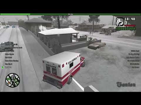 GTA San Andreas 100% Chaos In The Snow Part 1