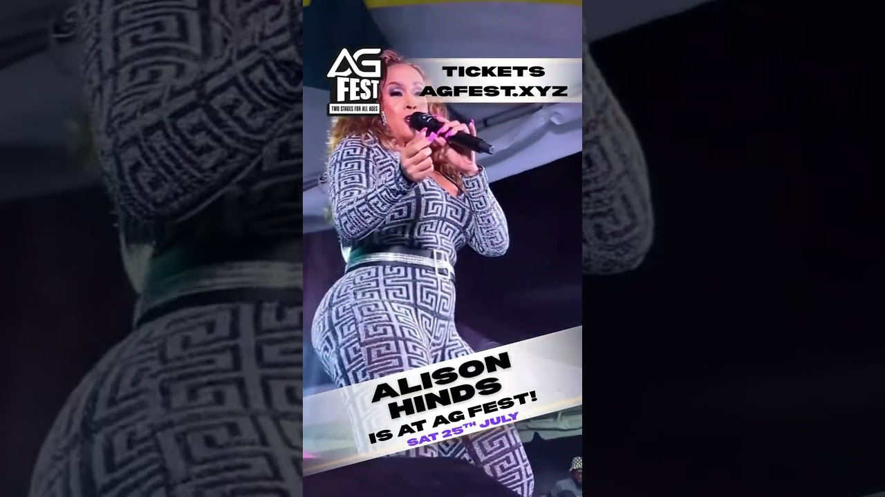 alisonhinds is going to be at AG FEST 👀 Have you got your tickets yet… what are you waiting