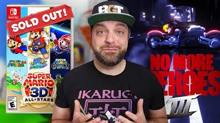 Super Mario 3D All-Stars Is SOLD OUT on Amazon + No More Heroes 3 Gets Delayed Til 2021!