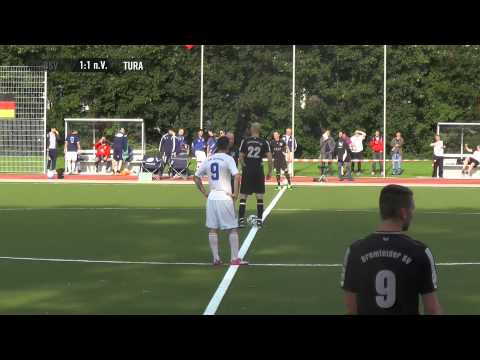 Bramfelder SV - TuRa Harksheide (1. Runde, Pokal der 1. Herren 2015/2016) - Spielszenen | ELBKICK.TV