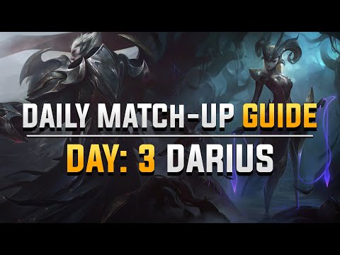 DAILY CAMILLE MATCH-UP GUIDE. DAY 3: Darius.