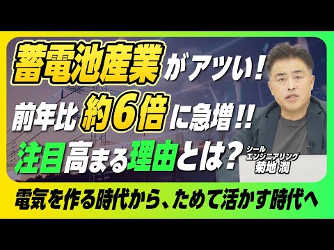 前年比約6倍に急増──高市政策が後押しする「蓄電池」市場がいま注目される理由とは？【リミックスポイント】