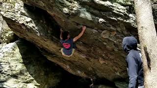 Video thumbnail of SLS Roof, V8. Grayson Highlands