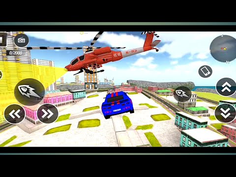 Extreme Pilot Flying Car  Simulator ll Robot Simulator Fire Games  2023