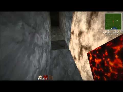 tutorial minecraft [ita] :come costruire un passaggio segreto sotto la lava e dietro un quadro