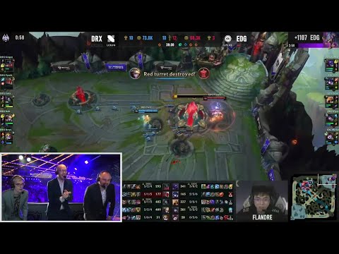 LoL Worlds 2022 inhibitor respawns when Nexus is 1 auto away