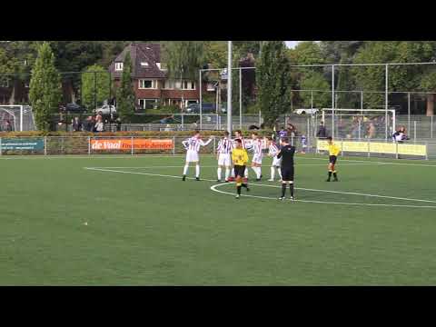 A) CJVV jo17-1 vs ASC Nieuwland jo17-1 op 22-9-2018