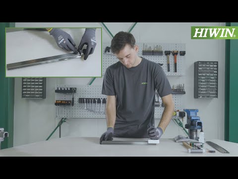 Linear Guideway CG: Assembly and Disassembly of Cover Strip