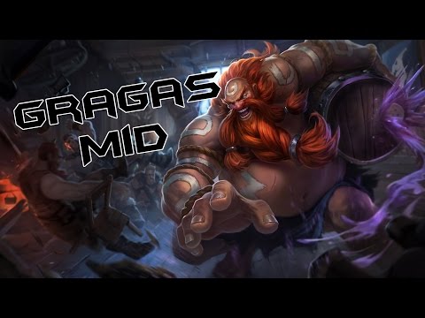 League of Legends - Gragas Mid - Games with Friends