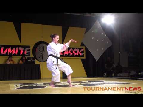 Ashley Artese Adult Traditional Forms and Weapons Grands at Kumite Classic 2013