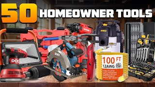 50 Amazon Tools Every Homeowner Should Have in Their Home