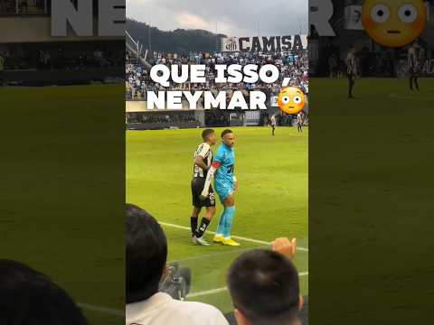NEYMAR FEZ ISSO COM JOGADOR DO BOTAFOGO?! 😳 CENA INACREDITÁVEL!  #shorts #neymar #viralvideo #santos