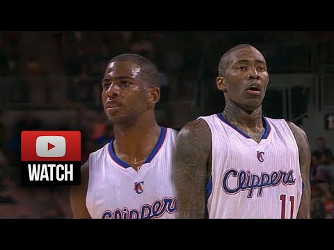 Jamal Crawford & Chris Paul Full Highlights vs Nuggets (2014.10.18) - 36 Pts, 12 Ast Total!