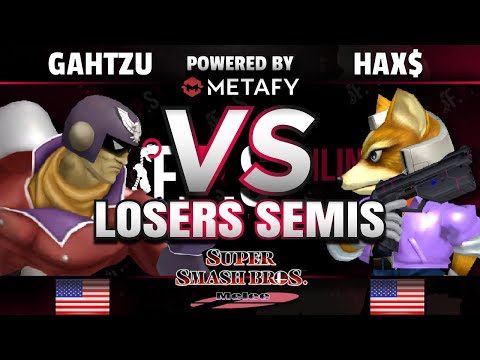 FPS4 Online - Revenge | Gahtzu (Captain Falcon) vs. EMG | Hax$ (Fox) - Melee Losers Semis