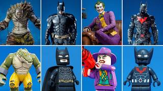 LEGO Batman Vs Batman Arkham Knight All Characters Comparison Side by Side