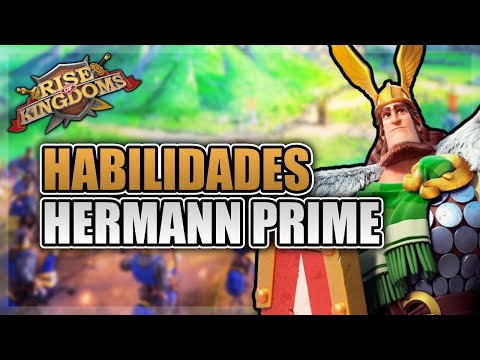 HERMANN PRIME REVELADO | ANALISANDO HABILIDADES  - RISE OF KINGDOMS