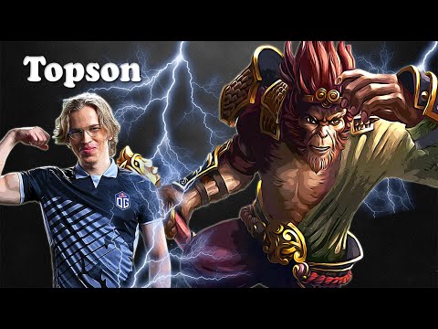 Topson - Monkey King Midlane | Dota 2 7.28b Gameplay