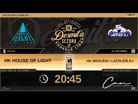 2020 10 16 House of Light - Brocēni/Lāčplēši A.I