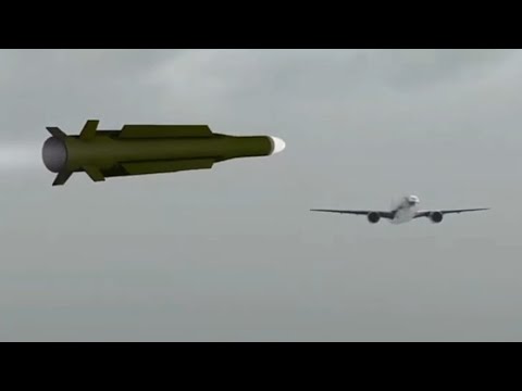 Malaysia Airlines flight 17 - Crash animation