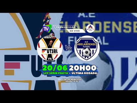 Liga Catarinense de Futsal 2026 - Série Prata - Futsal Arabutã Pavan x Abelardense Futsal