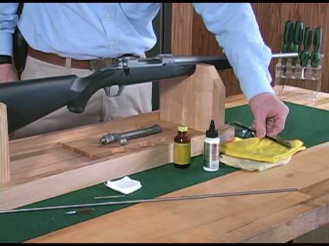 YouTube video about: How to clean a ruger m77 bolt action rifle?