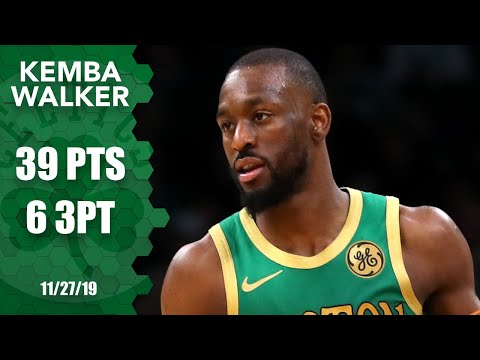 Kemba Walker drops 39 points 5 days after being stretchered off the court | 2019-20 NBA Highlights