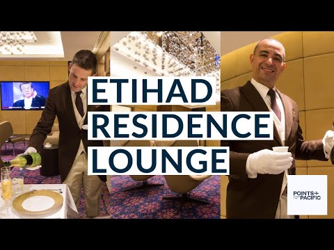 Etihad Residence Lounge Tour, Abu Dhabi