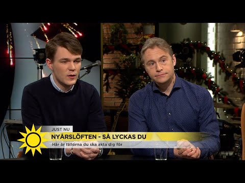 Lyckas med dina nyårslöften – så når du dina mål!  - Nyhetsmorgon (TV4)