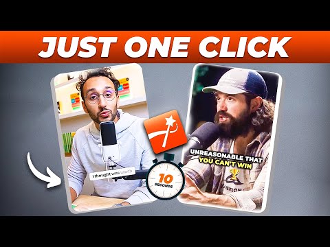 How To Add Alex Hormozi Captions To Reels INSTANTLY With 1 CLICK | Submagic Tutorial