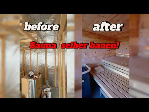 DIY sauna building made easy: Tips & Tricks #woodworking