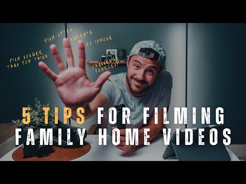 5 Tipps für das Filmen von Familienvideos