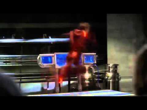 The flash 2x18 zoom takes barrys speed