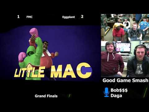 FL Smash 2 - Grand Finals FMC(Little Mac) vs Eggplant (Falco, Villager) - Smash4