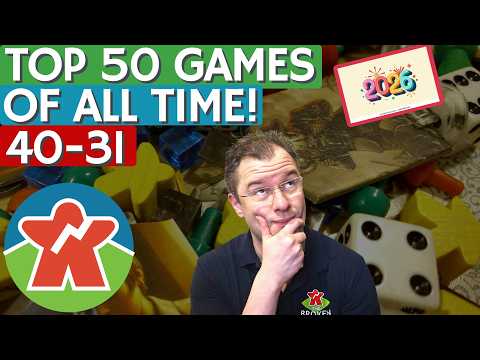Top 50 Board Games (2026) - 40-31