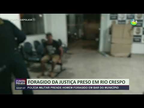 Foragido da justiça é preso em Rio Crespo