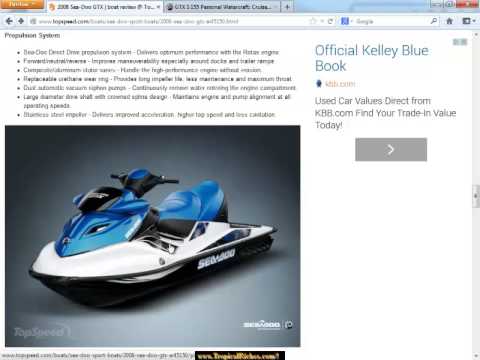 Sea Doo GTX 4 tec Review Incredible Luxury Touring JetSki Machine4