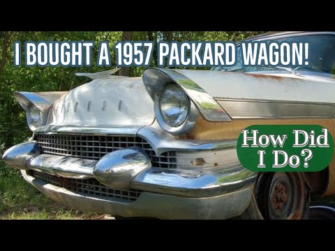 1957 PACKARD Station Wagon Rescued! Rare Car Found . How did I do with this purchase?
