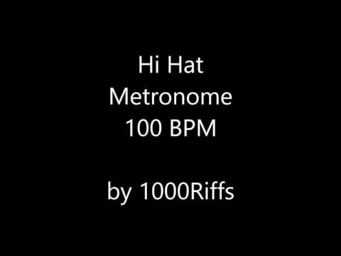 Hi Hat Metronome 100 BPM