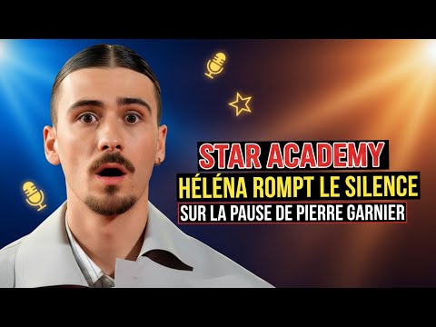 Star academy Héléna rompt le silence sur la pause de Pierre Garnier
