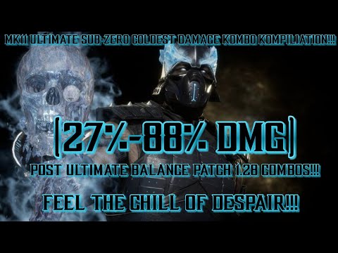 Mortal Kombat 11 Sub-Zero Highest Damage Combo Compilation (ALL VARIATIONS)