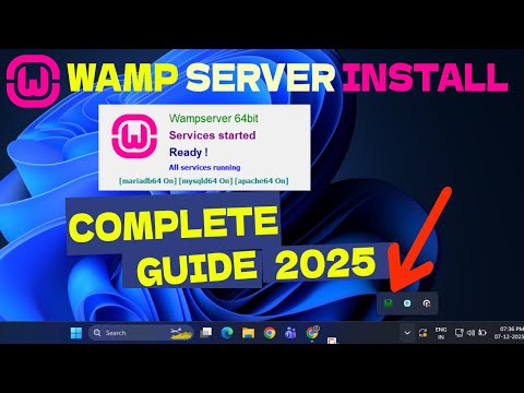 wamp server install on windows 10/11 | wamp server install 2025