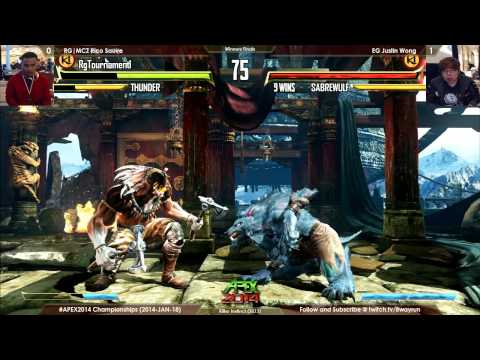 APEX 2014   KI WF   RG MCZ Rico Sauve VS EG Justin Wong