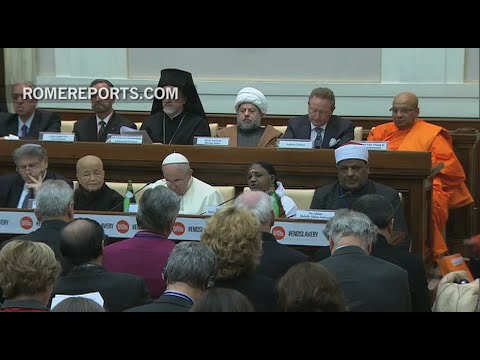 El Papa y líderes religiosos contra la esclavitud