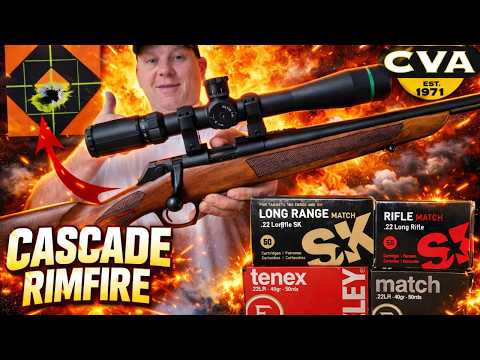 CVA Cascade Rimfire - Premium Ammo Test