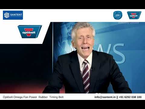Optibelt Omega Fan Power  Rubber  Timing Belt